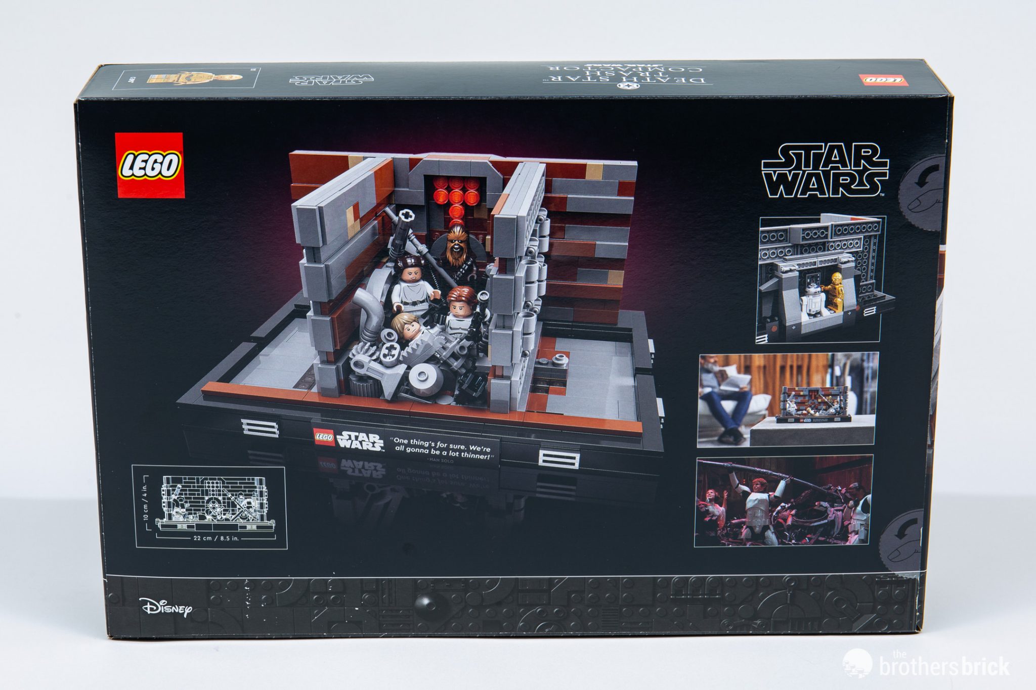 LEGO Star Wars 75339 Death Star Trash Compactor Diorama TBB ReviewOJ8R72 The Brothers