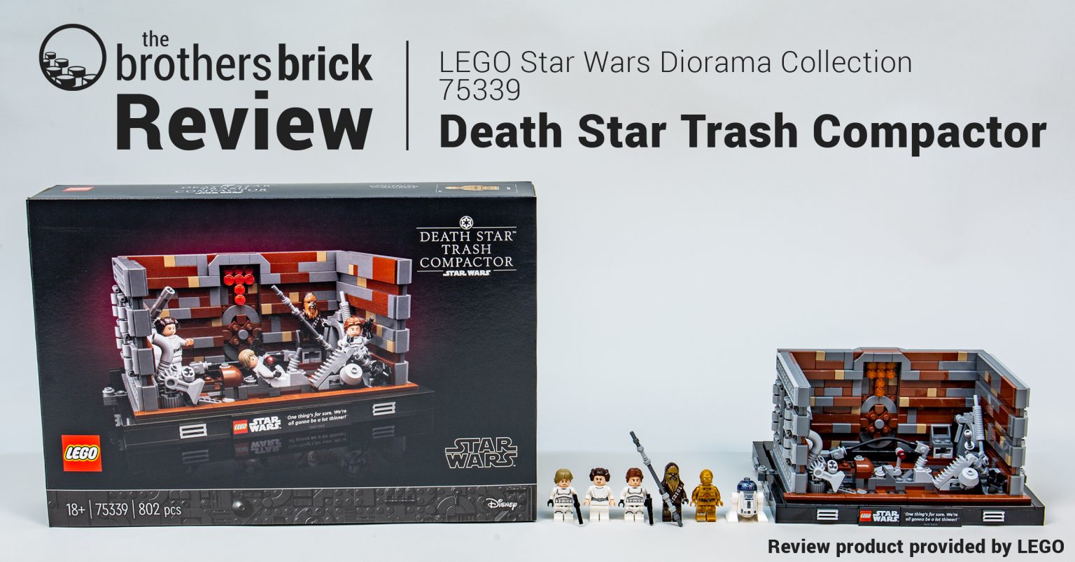 LEGO Star Wars 75339 Death Star Trash Compactor Diorama TBB Review