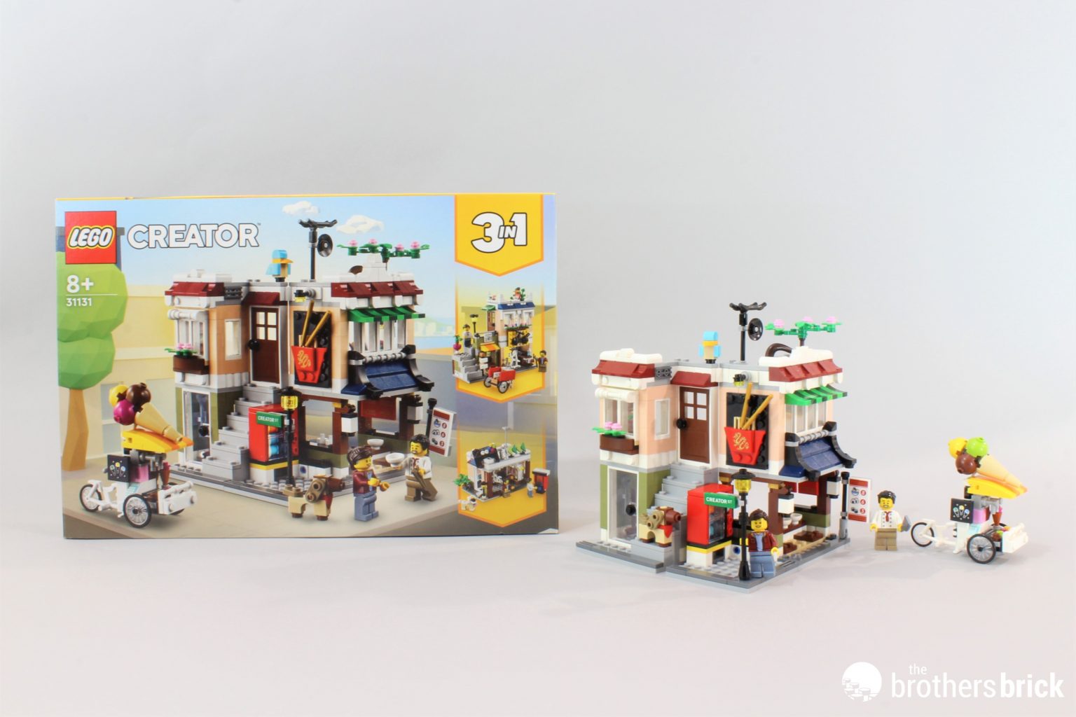 LEGO Creator 3in1 31131 Downtown Noodle Shop TBB Review (47