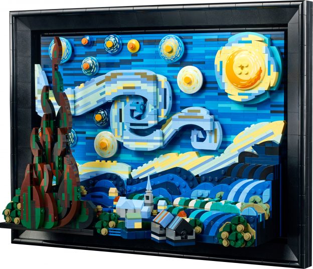 LEGO Ideas 21333 Starry Night by Vincent Van Gogh R53HU20 The