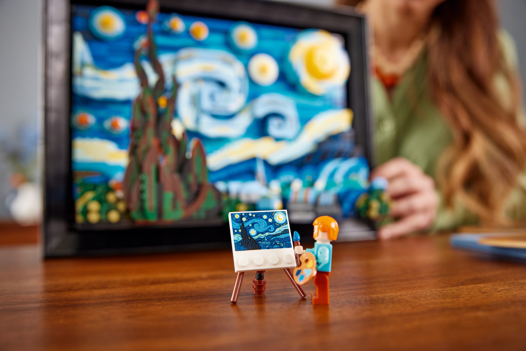 LEGO Ideas 21333 Starry Night by Vincent Van Gogh R53HU6 The