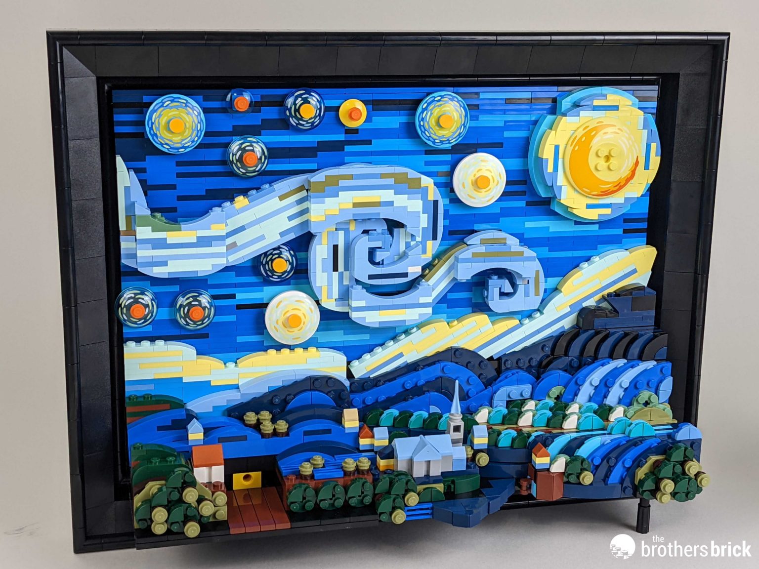 LEGO Ideas 21333 The Starry Night TBB Review 12HN8 60 The