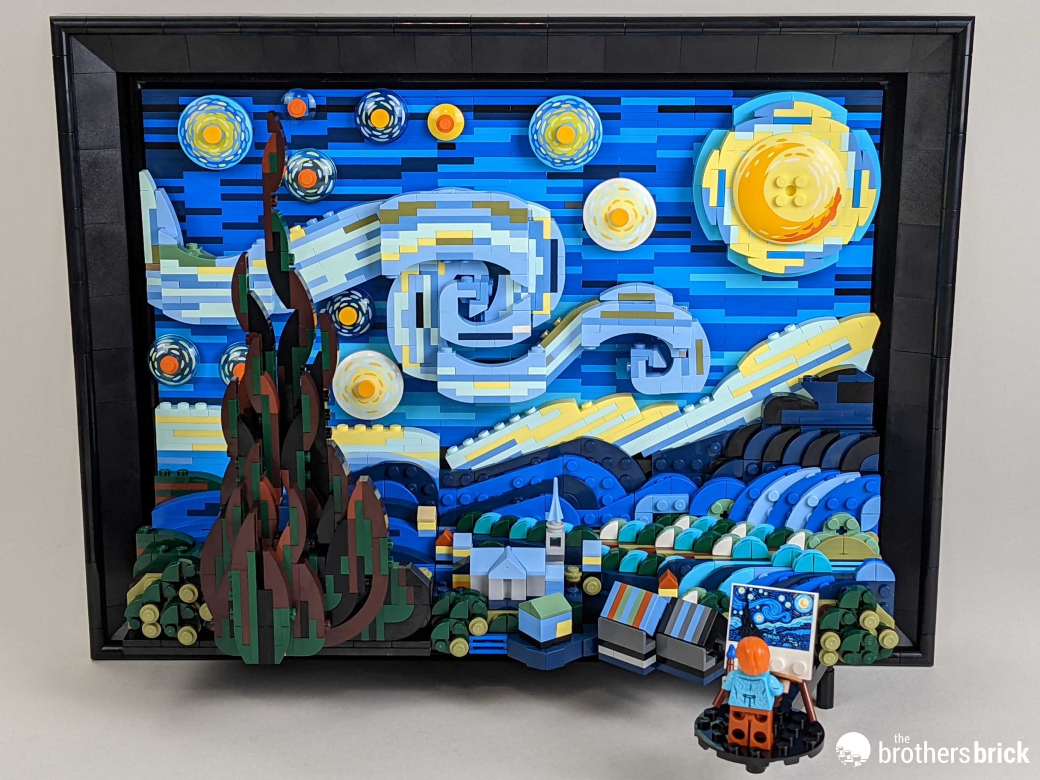 LEGO Ideas 21333 The Starry Night TBB Review 12HN8 70 The