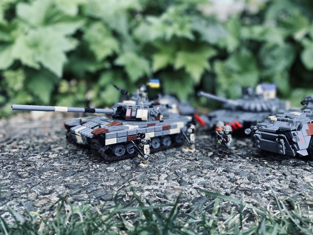 Brickmania custom LEGO kits benefiting Ukraine