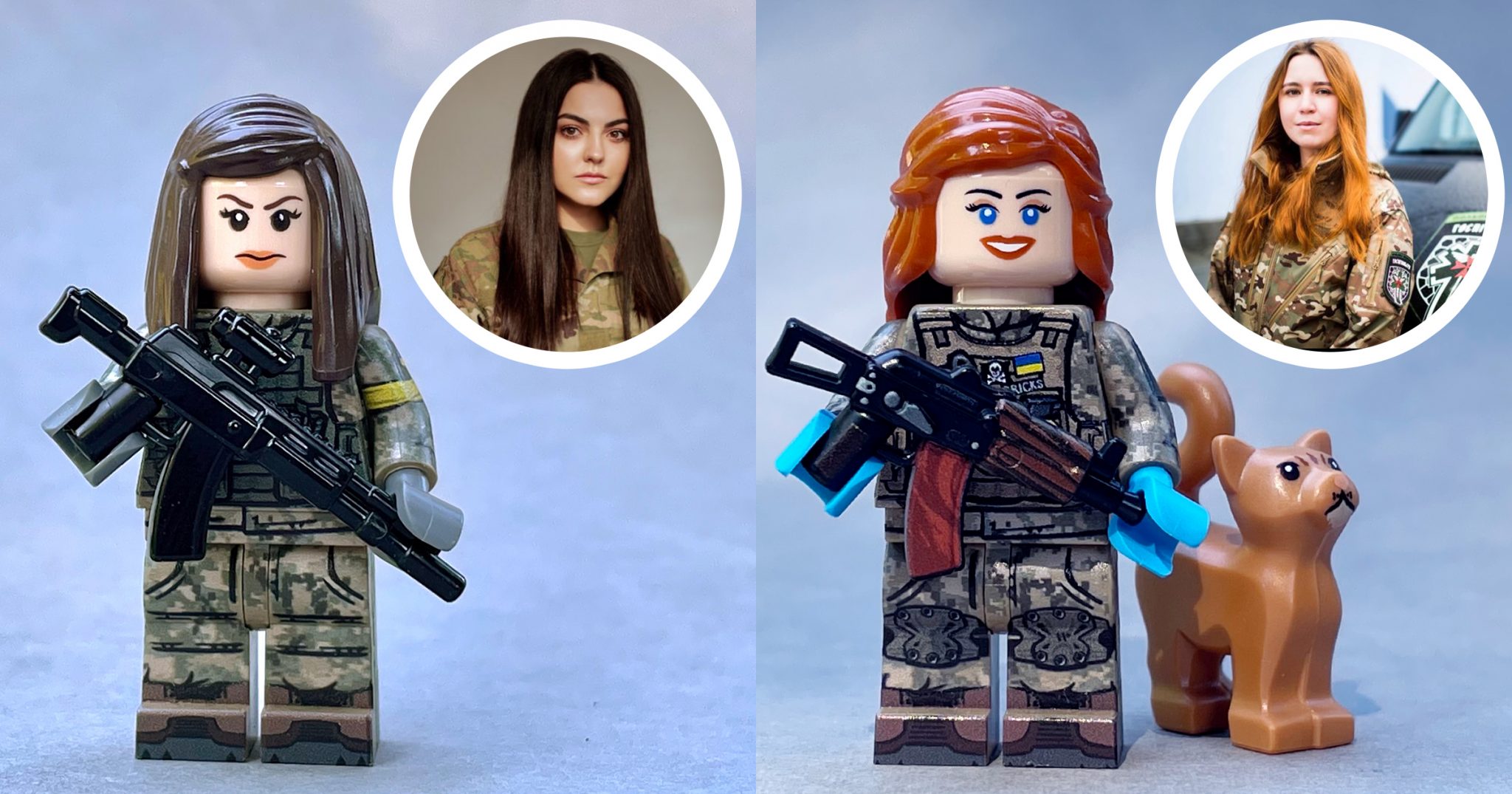 Ukranian Soldier LEGO Minifigures by Andrew Becraft2 The Brothers