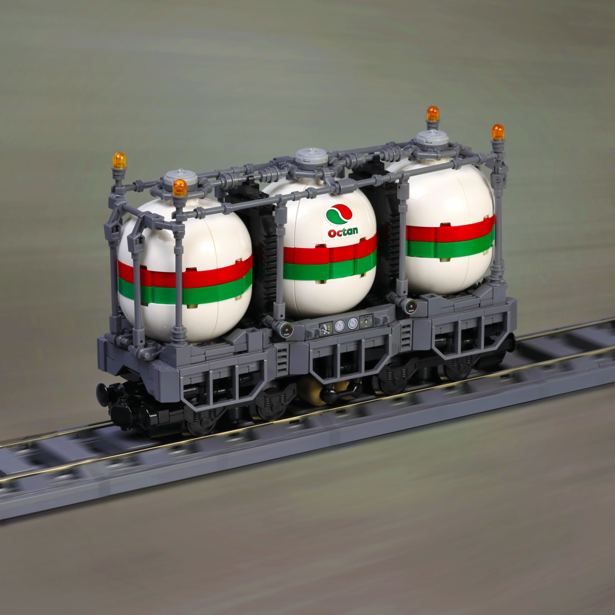 Cyberpunk Tanker Car The Brothers Brick The Brothers Brick