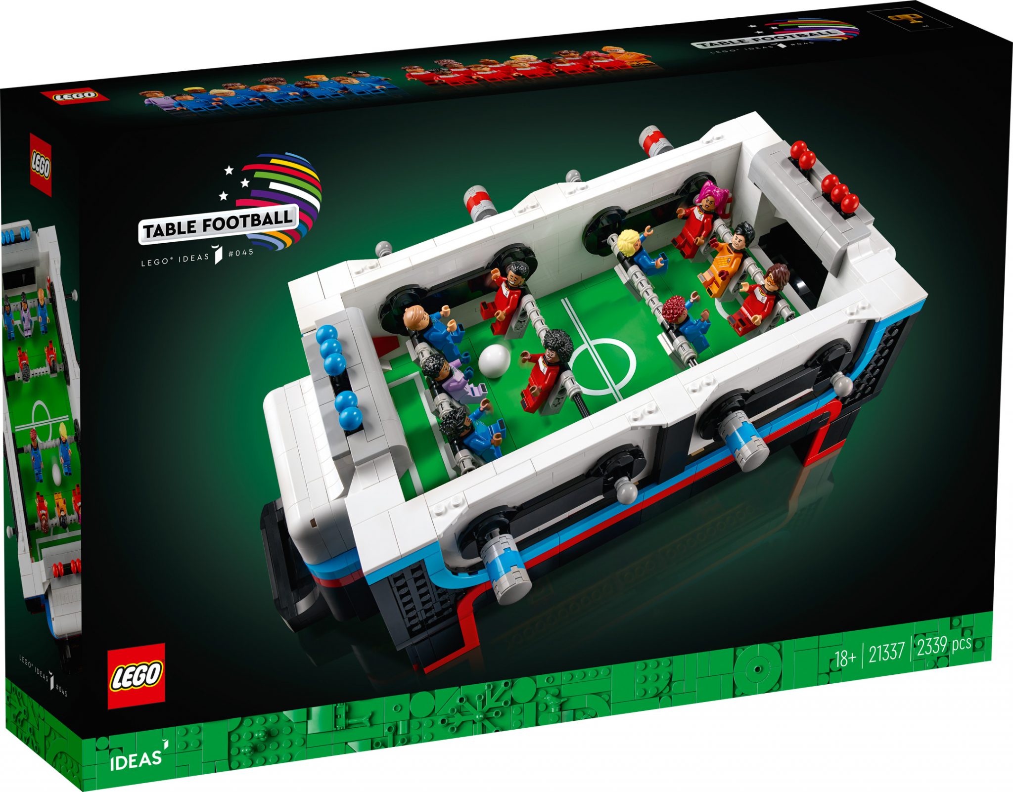 LEGO Ideas reveals 21337 Table Football, a 2,300piece playable game