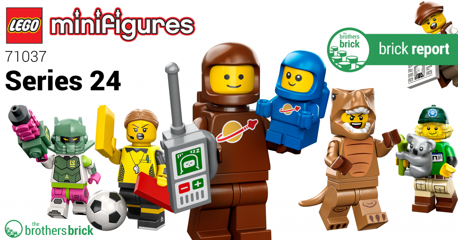 LEGO Collectible Minifigures 71037 Series 24 Brick Report TBB Cover
