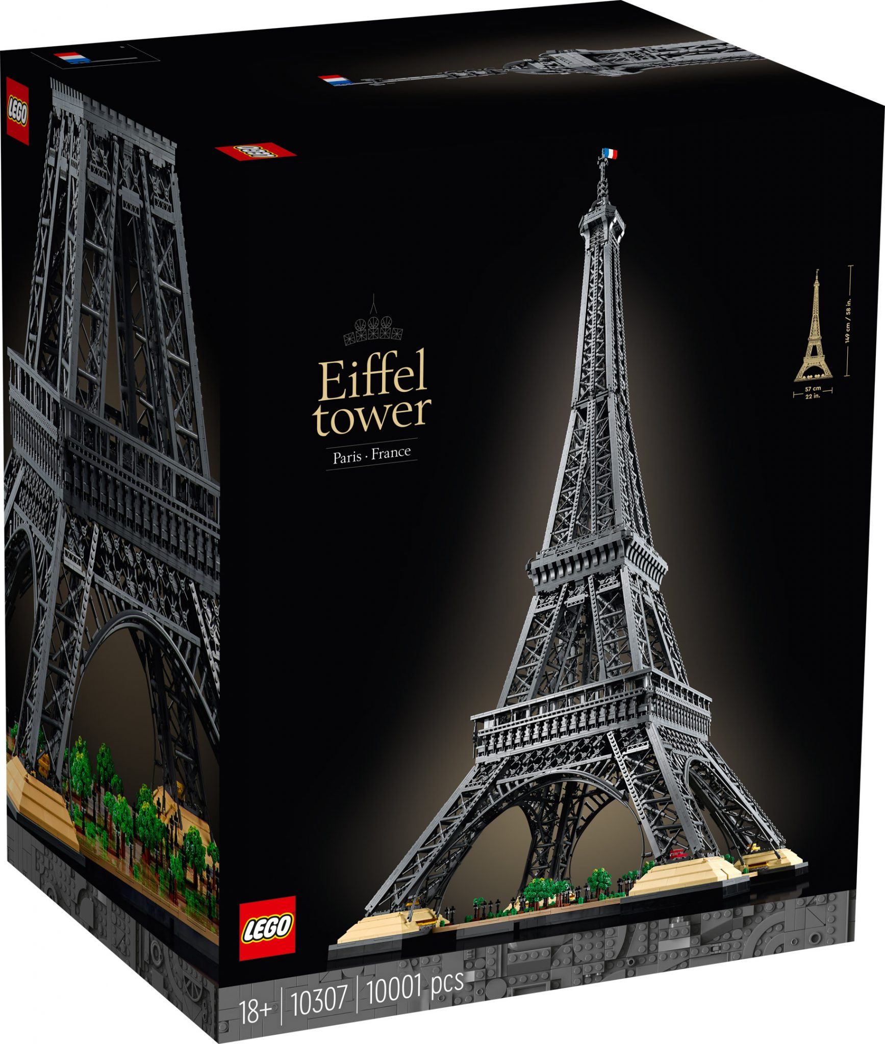 eiffel tower lego set cost