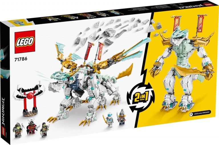 LEGO NInjago 71786 Zane's Ice Dragon Creature SD83F (2) The