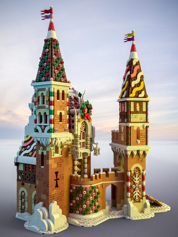 Gingerbread Castle The Brothers Brick The Brothers Brick