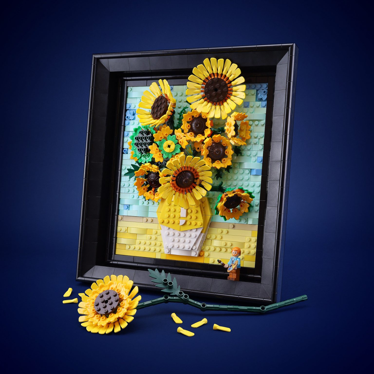 Van Gogh Sunflowers The Brothers Brick The Brothers Brick