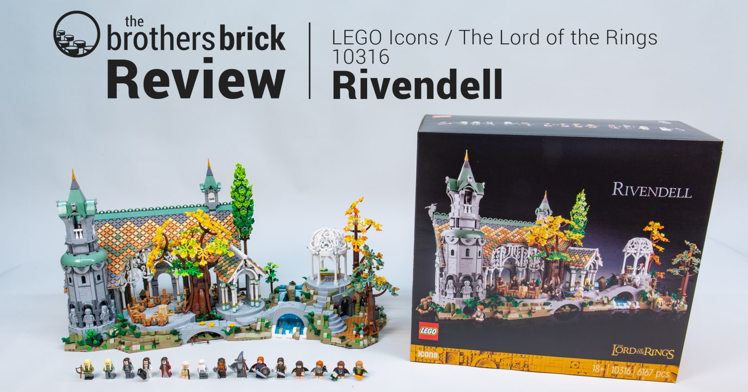 LEGO Icons The Lord of the Rings 10316 Rivendell: Middle Earth just got ...