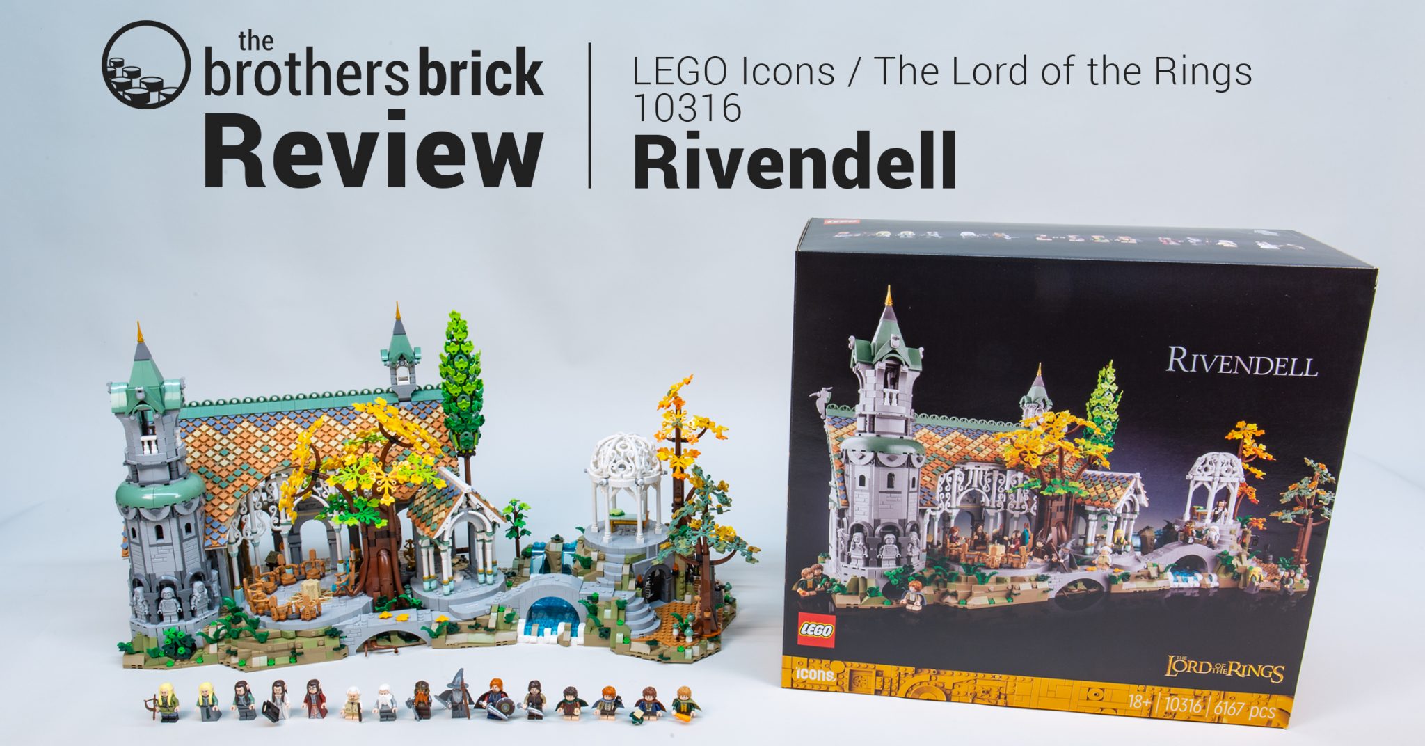 LEGO Icons The Lord of the Rings 10316 Rivendell: Middle Earth just got ...