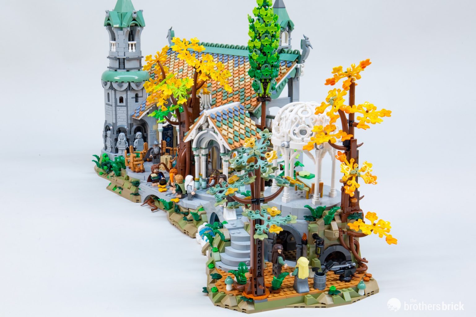 LEGO Icons The Lord of the Rings 10316 Rivendell TBB Review JHSY5