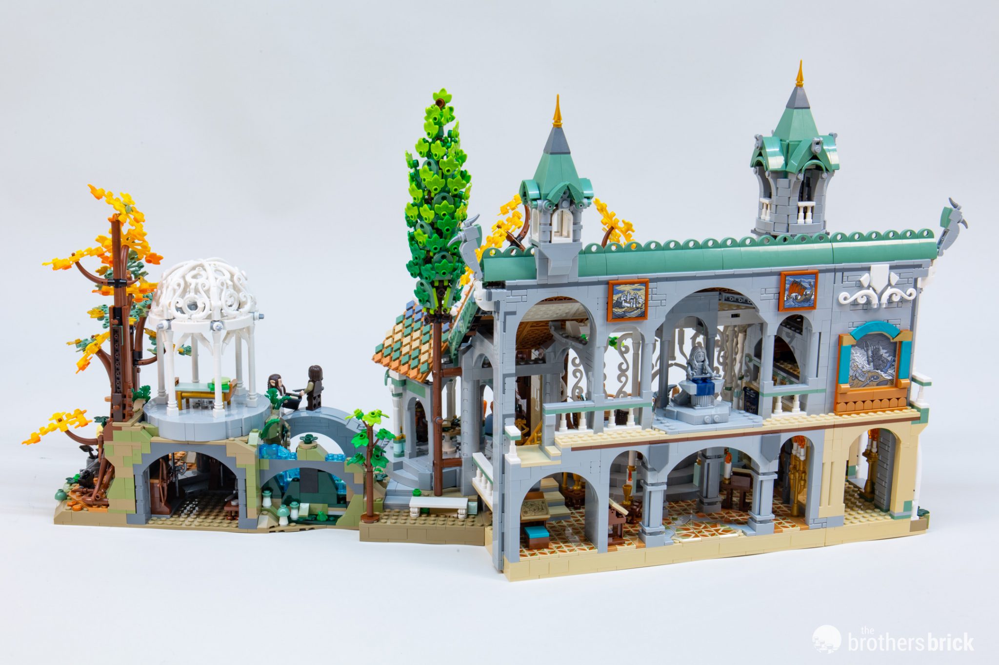 LEGO Icons The Lord of the Rings 10316 Rivendell TBB Review JHSY5