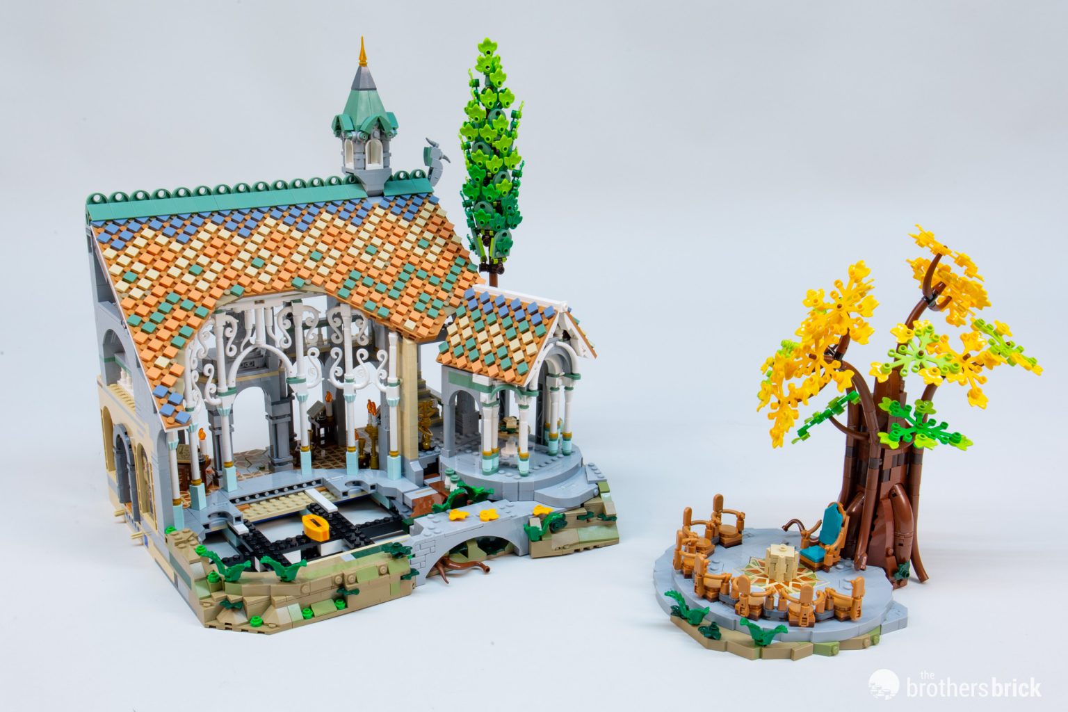 LEGO Icons The Lord of the Rings 10316 Rivendell TBB Review JHSY5