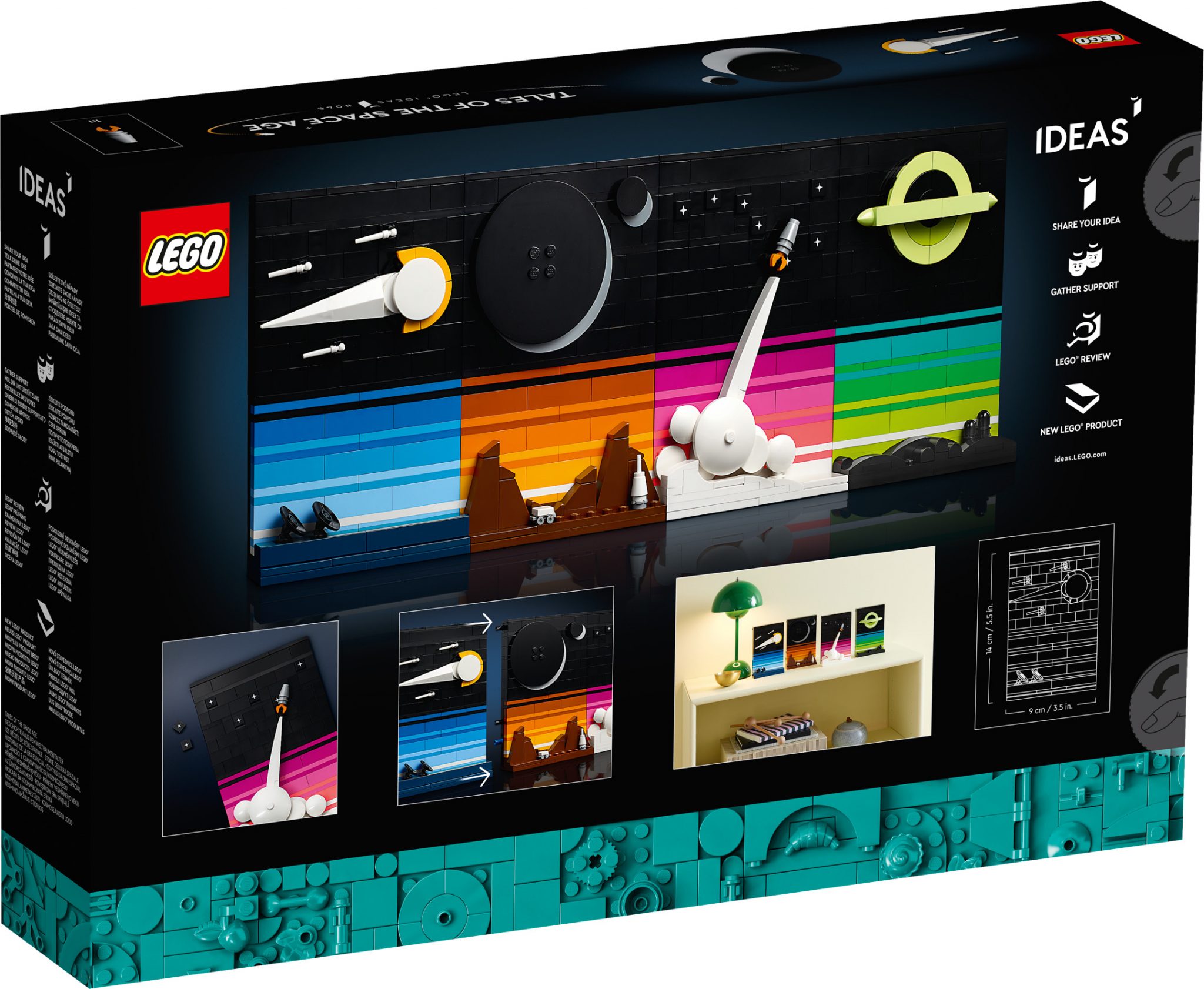 LEGO Ideas 21340 Tales of the Space Age GJ34F2 The Brothers Brick