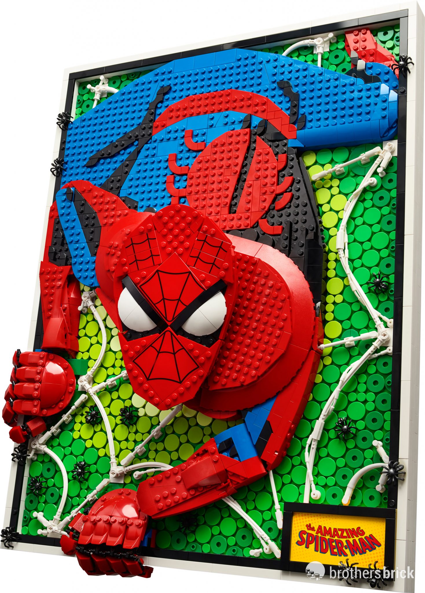 LEGO gives your favorite webslinger the mosaic treatment in 31209 The