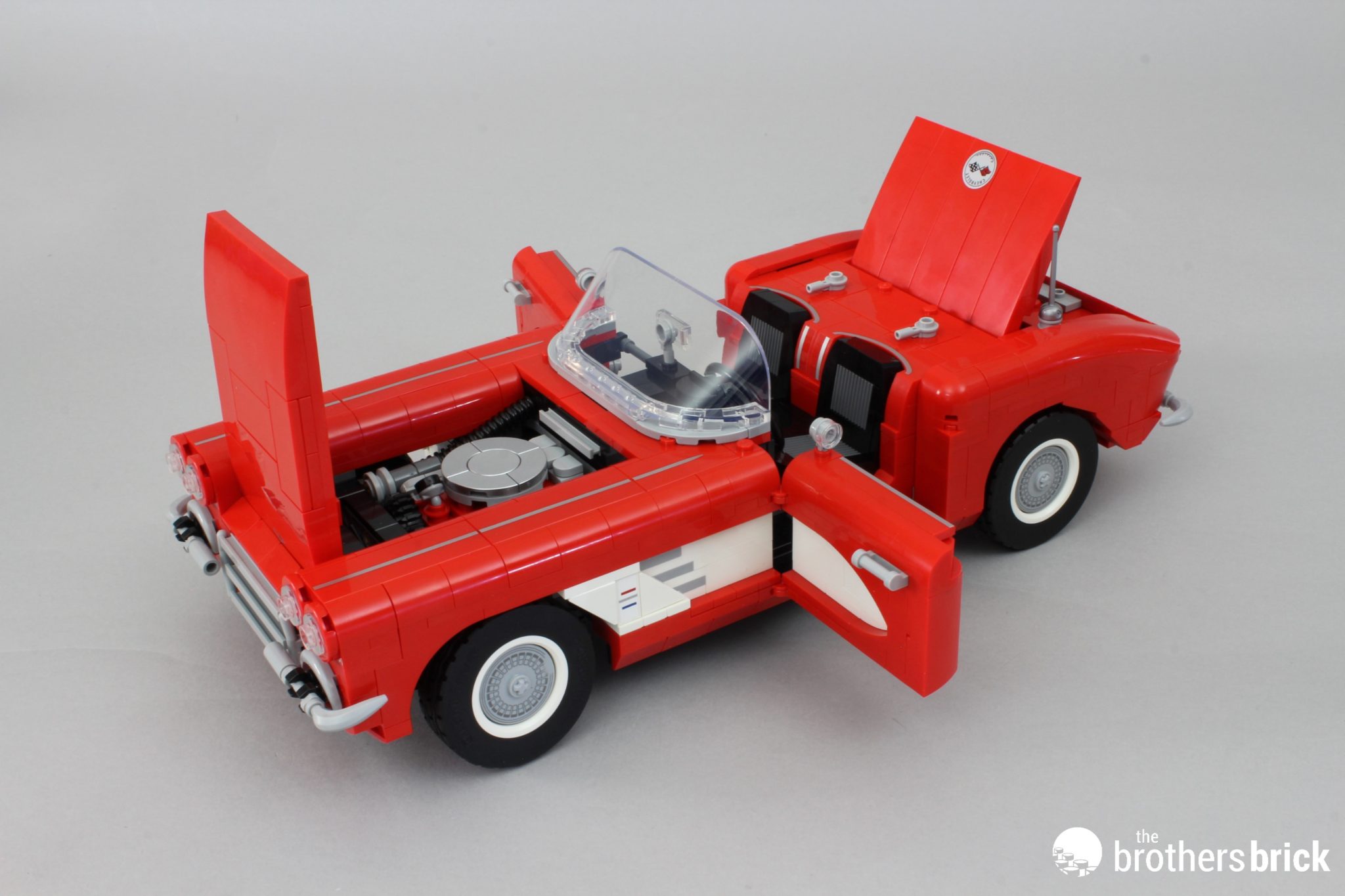LEGO Icons 10321 Chevrolet Corvette C1 TBB Review dw49tx (53) The Brothers Brick The