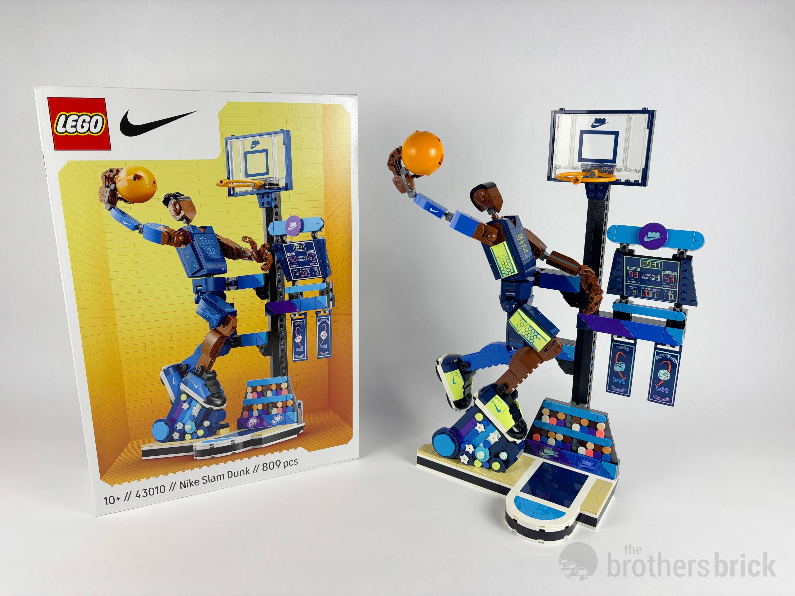 TBB Review LEGO Nike 43021 Trickshot 43010 SlamDunk N175M9 40 Scaled