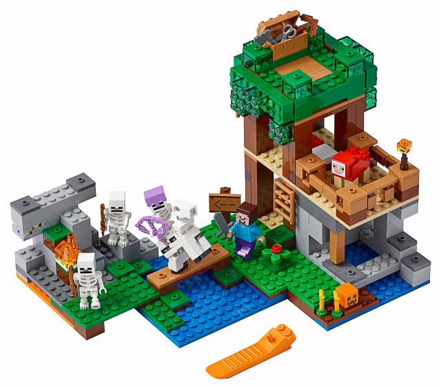 3 new LEGO Minecraft sets announced including a skeleton trap