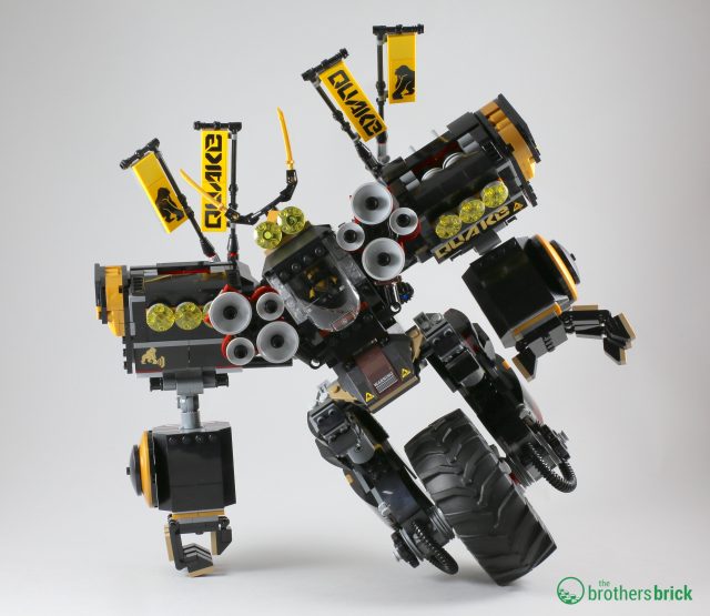 The LEGO NINJAGO Movie 70632 Quake Mech [Review] - The Brothers