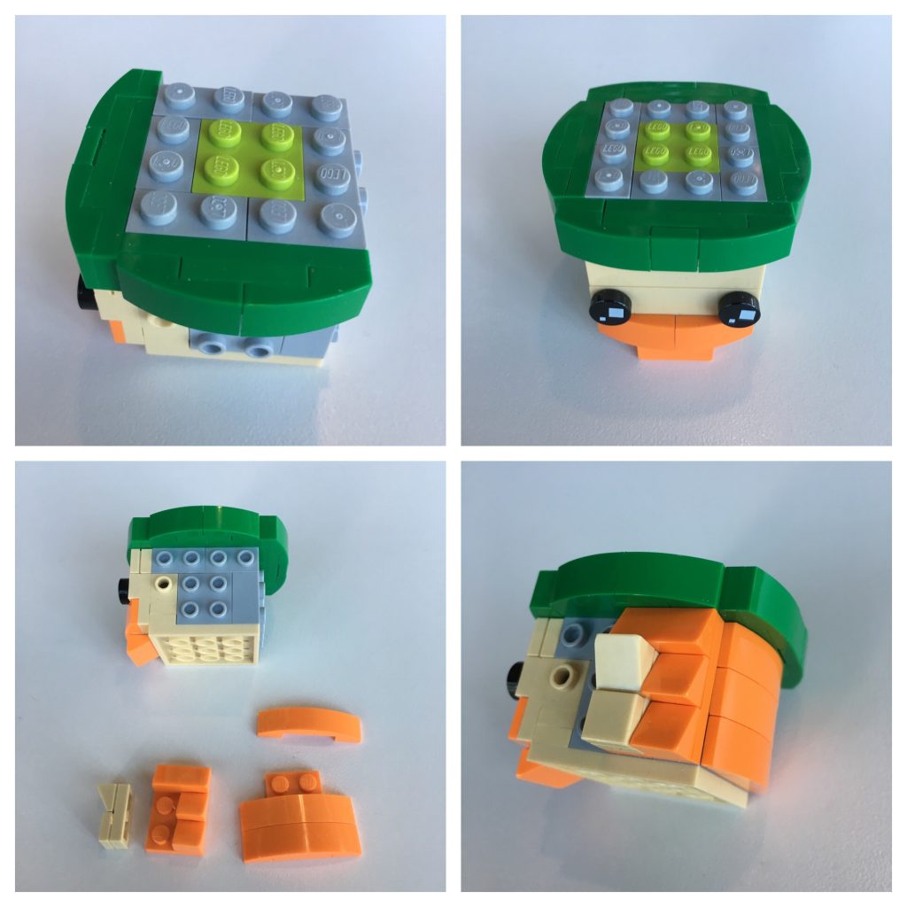 LEGO BrickHeadz Leprechaun instructions - Step 3