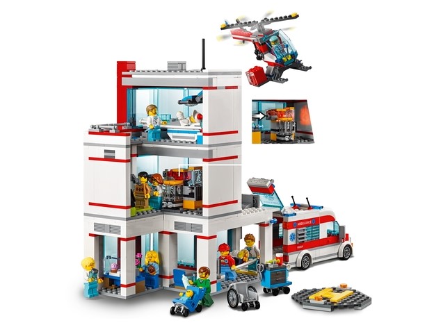 lego city hospital 2018