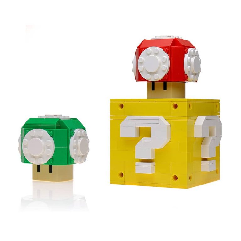 A fun bit of Super Mario nostalgia in these custom LEGO cubes [Video