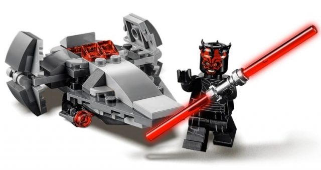 lego star wars sith infiltrator microfighter 75224 building kit