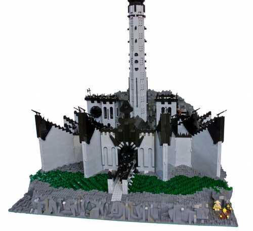 LEGO Minas Tirith Built by - Beyond the Brick