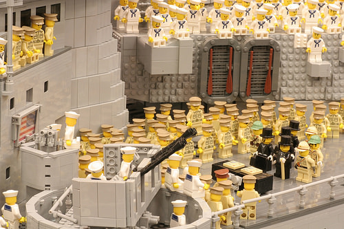 This LEGO Mediterranean harbor takes us back to World War II - The Brothers  Brick