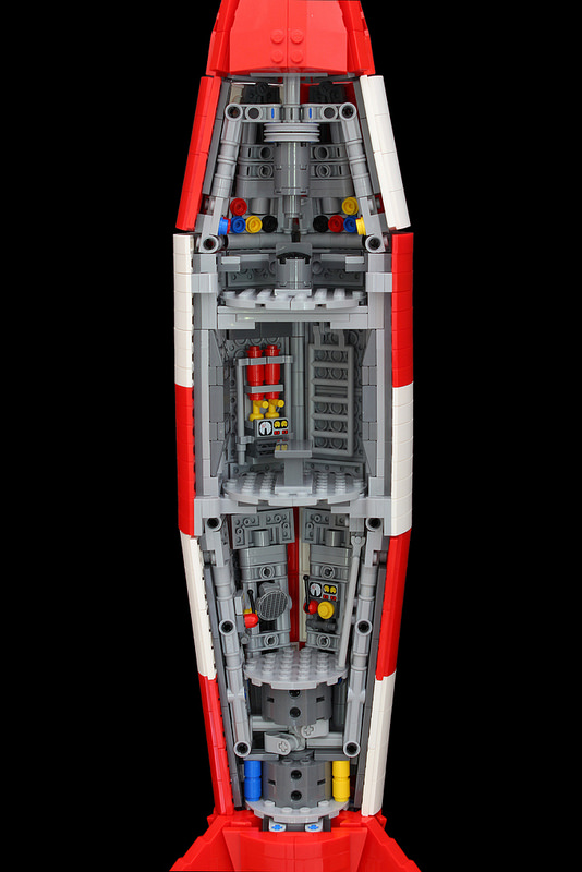 tintin rocket lego