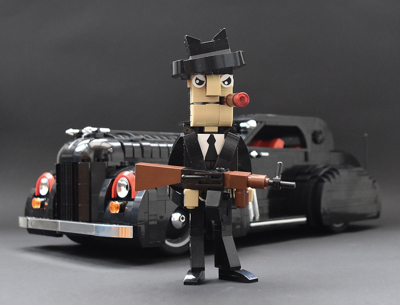 Bad guy versus good cop with these LEGO characters and ...