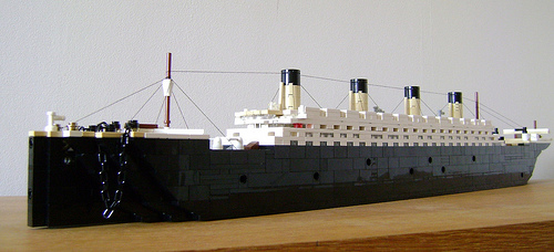 Microscale LEGO RMS Olympic