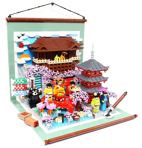 LEGO Culture of Japan - Kyoto Kiyomizu