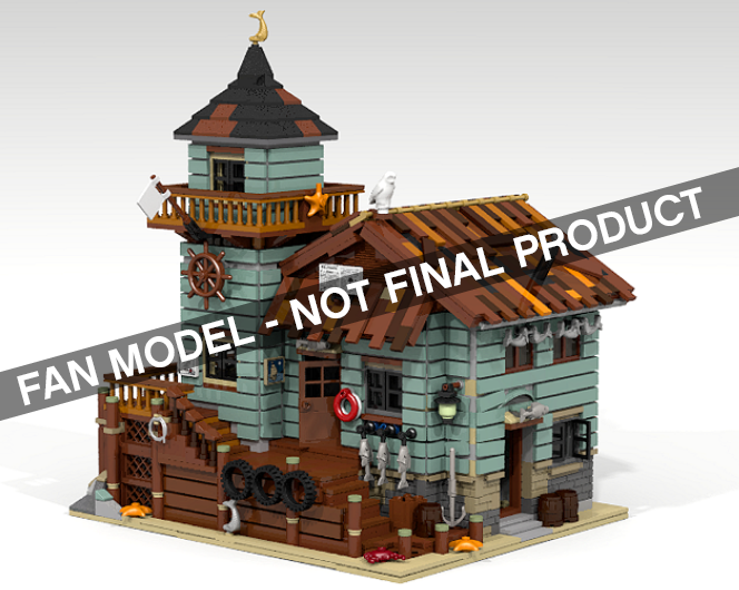 LEGO IDEAS: Old Fishing Store