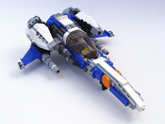 LEGO starfighter by Peter Morris