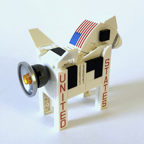 LEGO Dala Horse - Saturn V 2