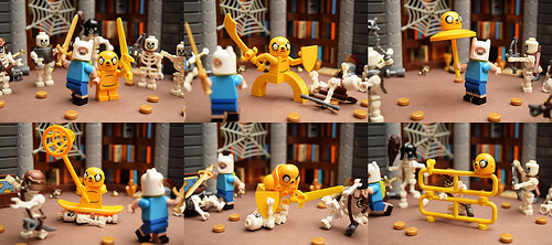 adventure time with finn and jake lego