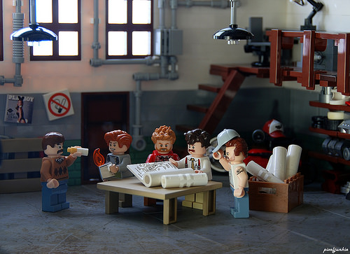 Yet Another Auto Shop Diorama