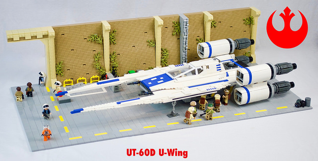 UT-60D U-Wing on Yavin 4