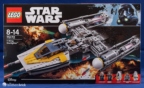 y wing lego set