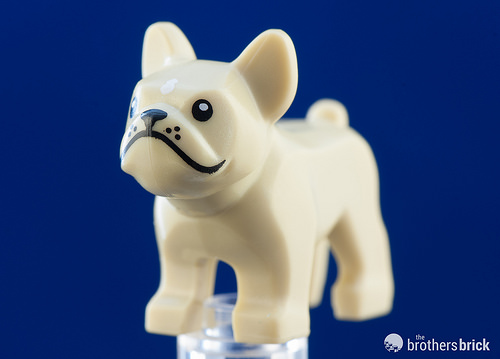 Helt ny, Lego Dyrefigur, French Bulldog