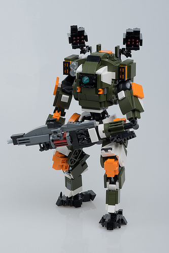 Northstar Titan - Titanfall 2 Lego titanfall, Lego mecha