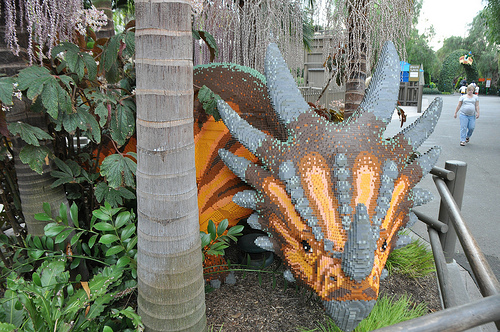 LEGOLAND Dino Island triceratops