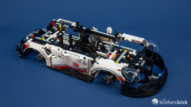 2019 S Lego Technic 42096 Porsche 911 Rsr Is 1 500 Pieces Of Lean Racing Looks Review The Brothers Brick The Brothers Brick