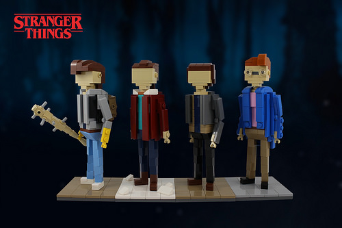 Stranger Things Miniland Plus Teenagers