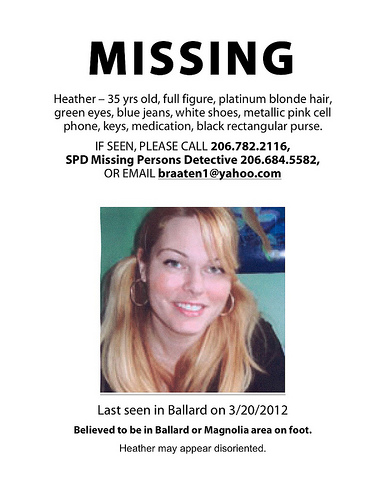 Heather_Missing Flyer